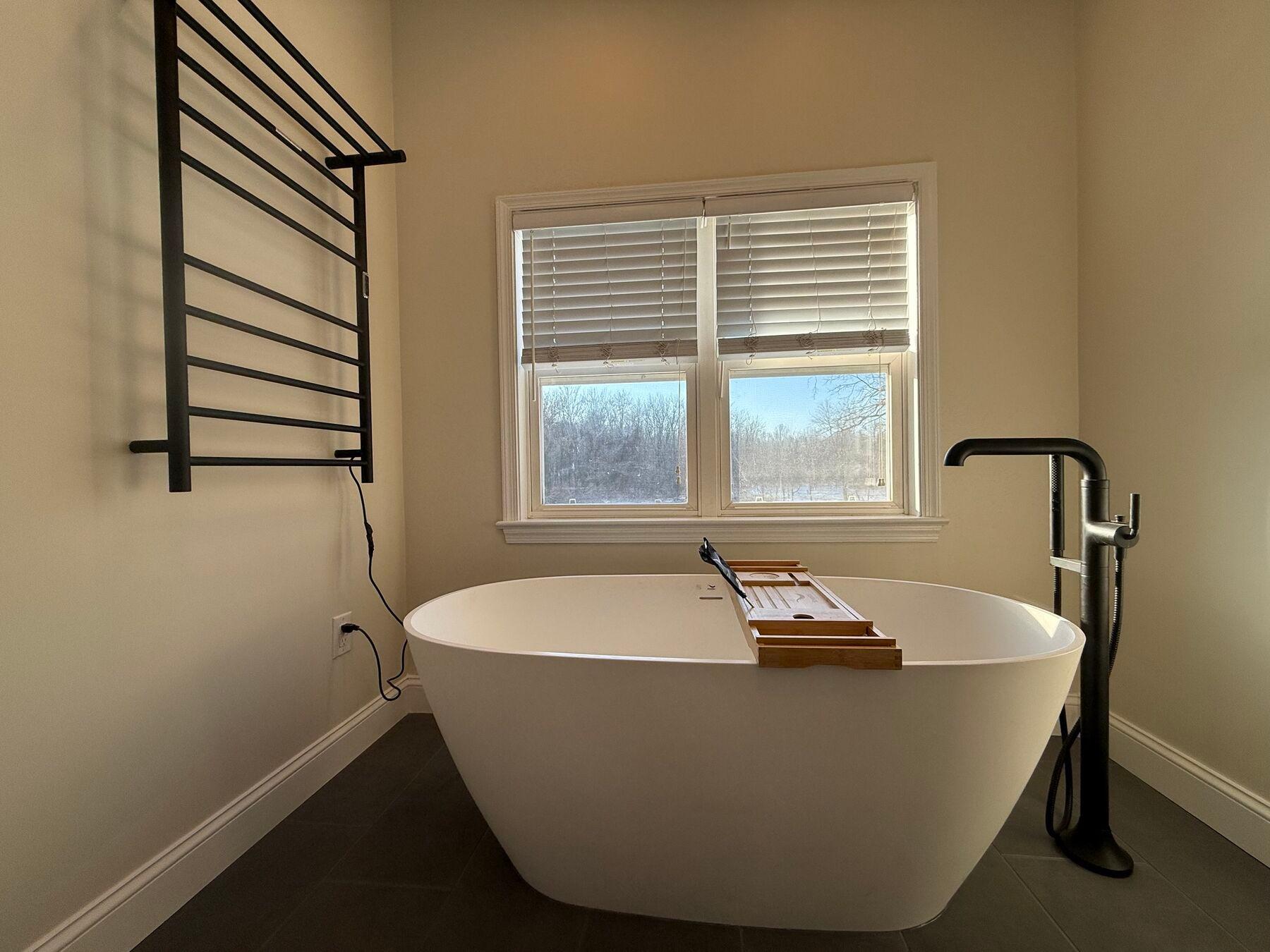 Primary Bath with Freestanding Tub