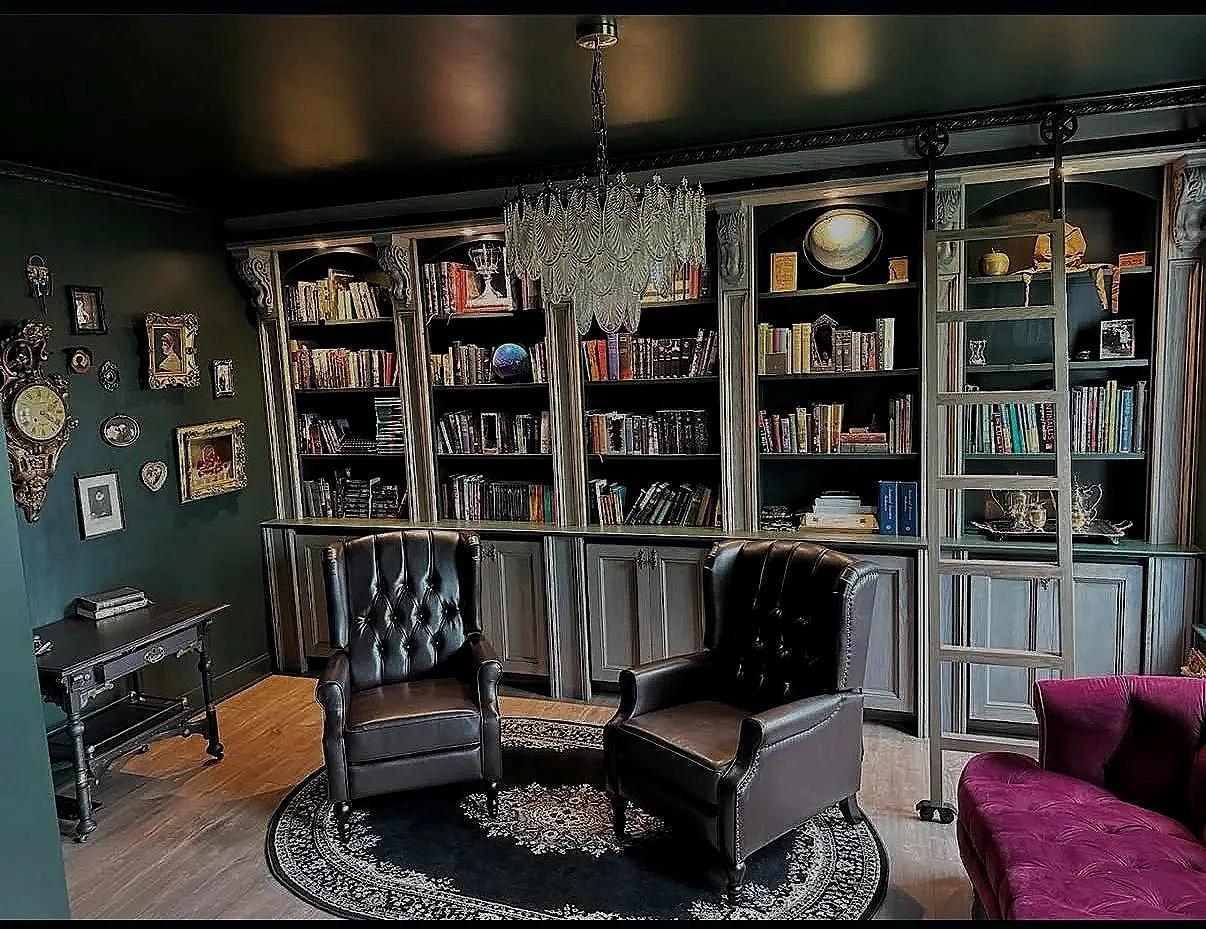 Custom Home Library