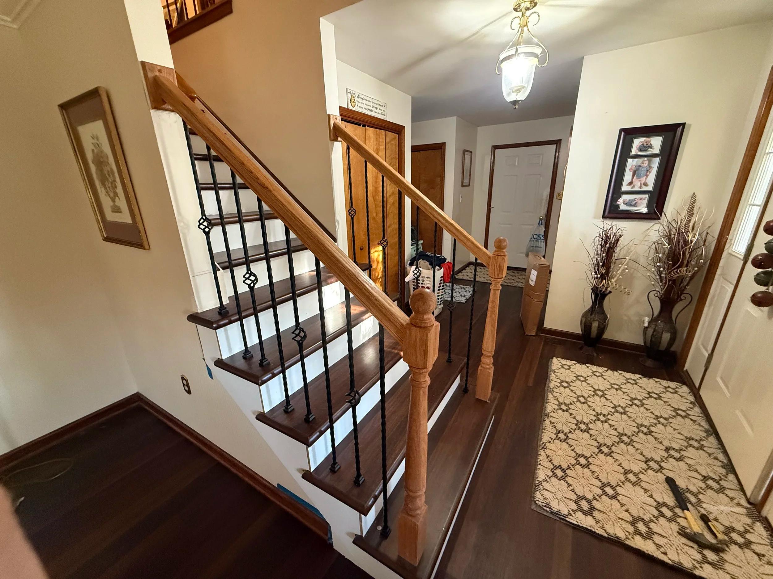 Staircase & Railing Restoration